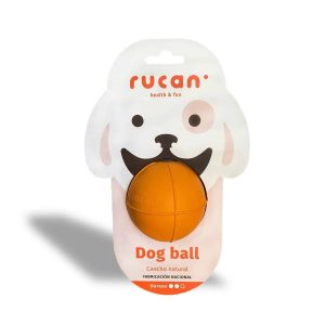 Rucan Ball in Orange, mittlere Härte