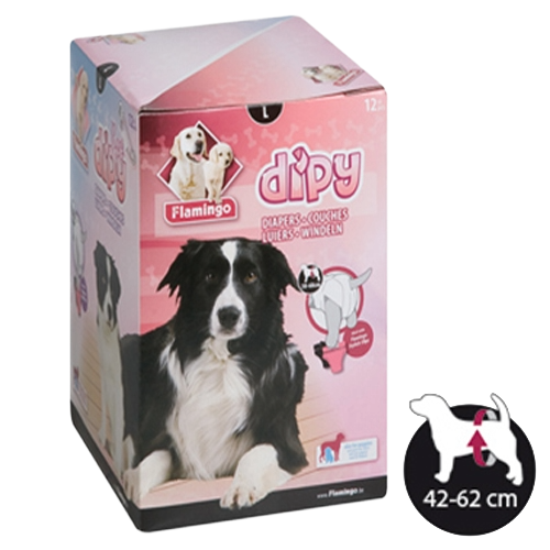 Dipy Hundewindel für Hündinnen, Größe 5 (L)