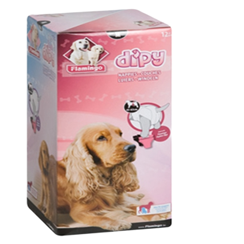 Dipy Hundewindel für Hündinnen, Größe 4 (M)