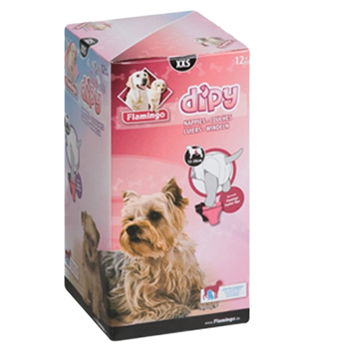 Dipy Hundewindel für Hündinnen, Größe 1 (XXS)