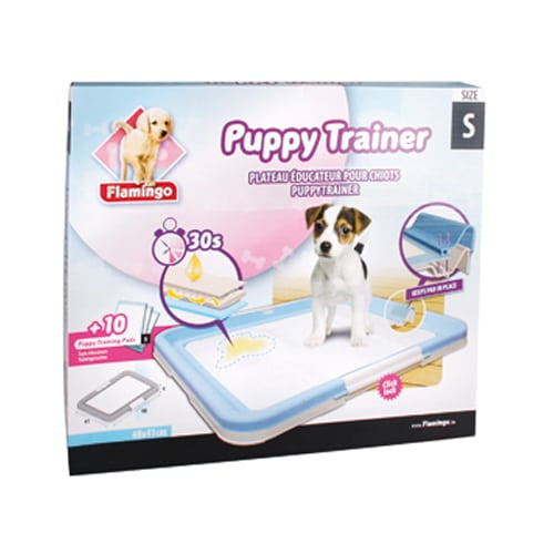 Puppy Trainer S mit 10 Welpenunterlagen, 34 × 45 cm