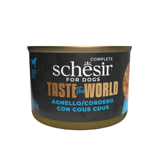 Schesir Nassfutter Hund Lamm mit Couscous, 150 g