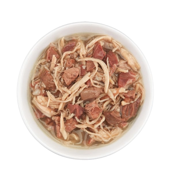 Schesir After Dark Nassfutter Katze Huhn mit Rind, 80 g