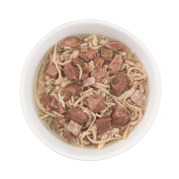 Schesir After Dark Nassfutter Katze Huhn mit Schinken, 80 g