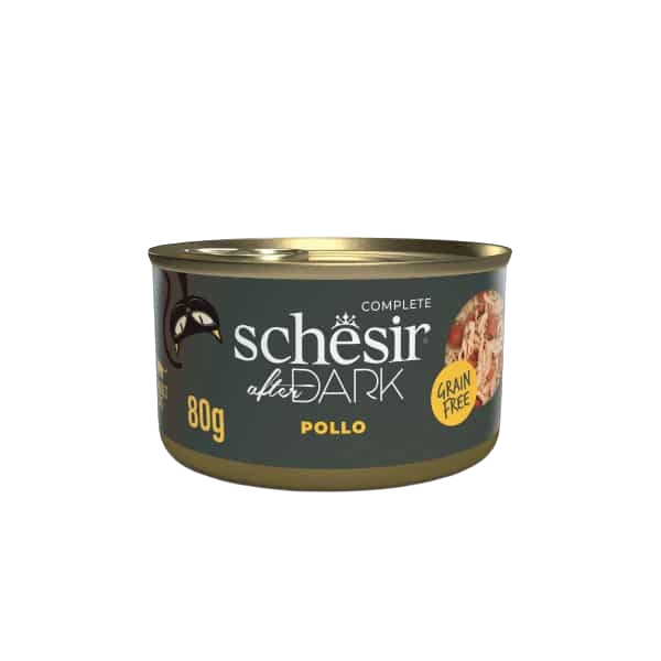 Schesir After Dark Nassfutter Katze Huhn, 80 g