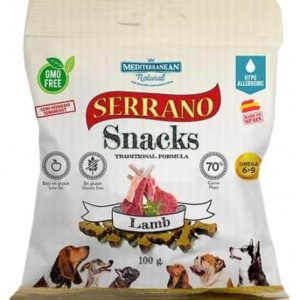 Serrano Snacks Hundesnacks Lammgeschmack, 100 g