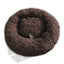 Beruhigendes Donut-Hundebett, Braun, 50 cm
