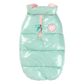 Hunde-Steppmantel FuzzYard Amor in Mint