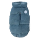 Wattierter Hundemantel FuzzYard Mosman in Jeansblau mit Cordkragen