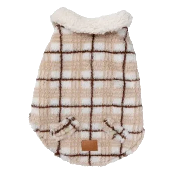Hundemantel FuzzYard Lumberjack 25 in Beige