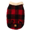 Hundemantel FuzzYard Lumberjack 25 in Rot