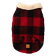 Hundemantel FuzzYard Lumberjack 25 in Rot