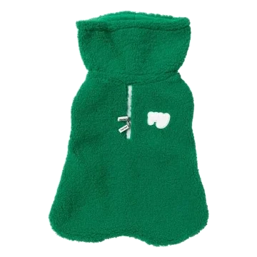 Hundemantel FuzzYard The Snuggle mit Snood-Kragen in Grün