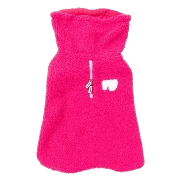 Hundemantel FuzzYard The Snuggle mit Snood-Kragen in Rosa