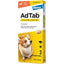 AdTab Kautablette gegen Zecken und Flöhe für Hunde 5,5–11 kg, 3 Tabletten