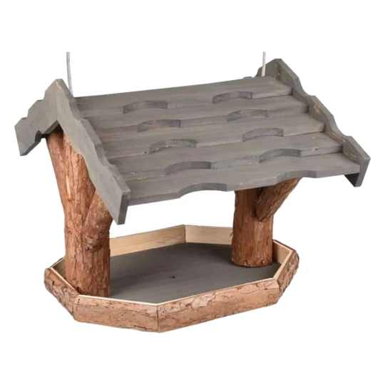 Bora Vogelfutterhaus in Grau