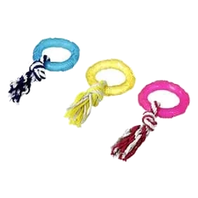 Kauring mit Seil für Hunde, 8 cm