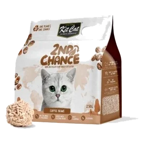Katzenstreu klumpend Kit Cat 2nd Chance Kaffee 7 L