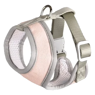 Hundegeschirr Flamingo Small Dog Club, für kleine Hunde, rosa, 37-50 cm