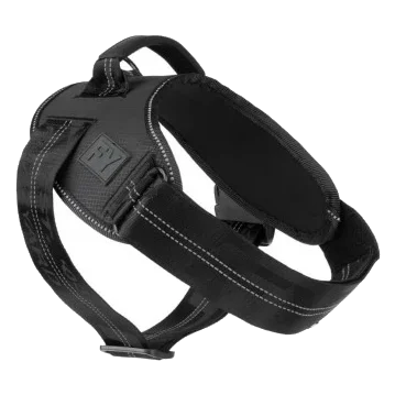 Hundegeschirr FuzzYard Flash Blackout reflektierend
