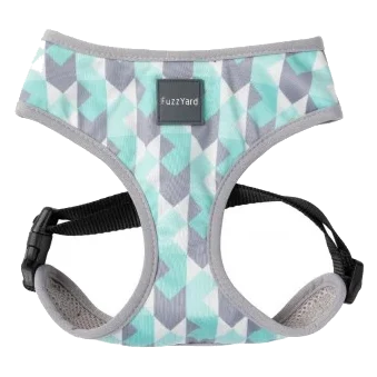 FuzzYard Mint Fizz Hundegeschirr aus atmungsaktivem Lycra