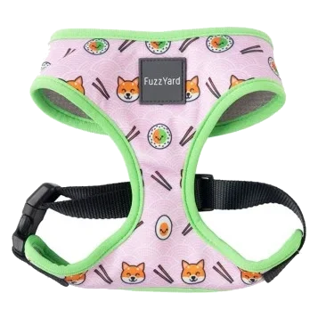Atmungsaktives Hundegeschirr aus Lycra FuzzYard SuShiba