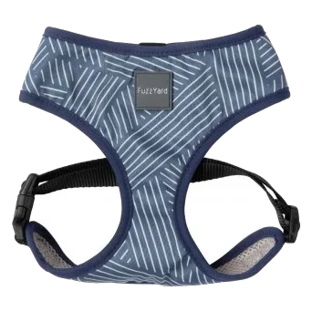 Atmungsaktives Hundegeschirr aus Lycra FuzzYard Thornbury Aegean Blue