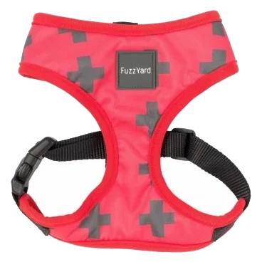 Atmungsaktives Hundegeschirr aus Lycra FuzzYard Yeezy El Fuego, Größe XL