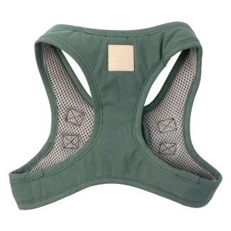 Step-in Hundegeschirr aus Baumwolle FuzzYard Life Myrtle Green