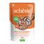 Schesir Nassfutter Katze Thunfisch mit Huhn und Garnelen, Beutel 85 g