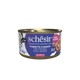 Schesir Nassfutter Katze Thunfisch und Rinderfilets mit Reis natur, Dose 85 g