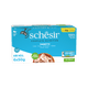 Schesir Nassfutter Katze Thunfisch, 6 × 50 g, Multipack