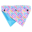 Wende-Halstuch für Hunde FuzzYard Bubblegum Burst, Größe M/L