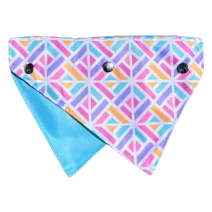 Wende-Halstuch für Hunde FuzzYard Bubblegum Burst, Größe S/M