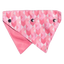 Wende-Bandana für Hunde FuzzYard Pink Lemonade, Größe M/L