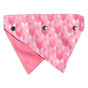 Wende-Bandana für Hunde FuzzYard Pink Lemonade, Größe M/L