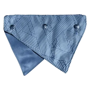 Hundebandana zum Wenden FuzzYard Thornbury Aegean Blue M/L