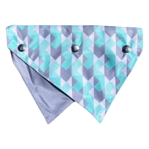 Wende-Bandana für Hunde FuzzYard Mint Fizz, Größe S/M