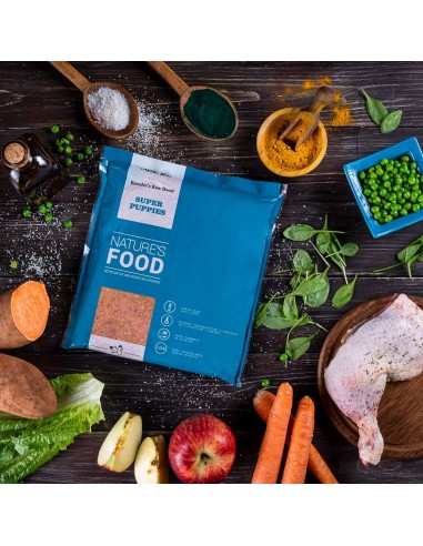 BARF für Welpen Nature's Food SuperPuppies, 1-kg-Beutel