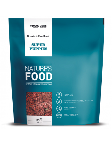 BARF für Welpen Nature's Food SuperPuppies, 1-kg-Beutel