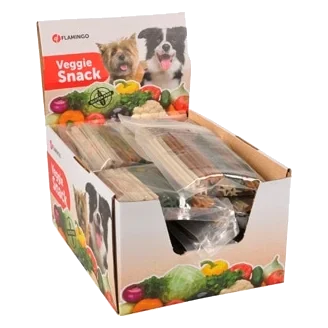 Veggie Snack Kaustange mit Chlorophyll für Hunde, 12, 18 und 24 cm