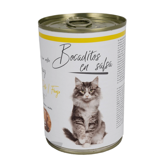 Häppchen in Soße mit Huhn für Katzen (415 g)