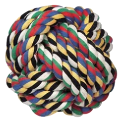 Kleiner Seilball für Hunde, 6,5 cm