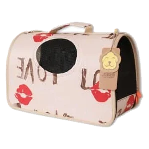 LOVE Reisetasche für kleine Hunde, 30 x 50 x 23 cm