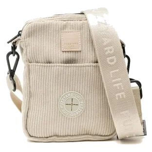 Gassitasche aus Cord FuzzYard Life Sandstone