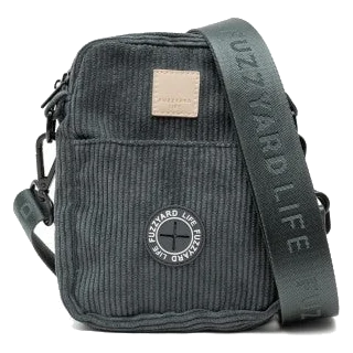 Gassitasche aus Cord FuzzYard Life Slate Grey