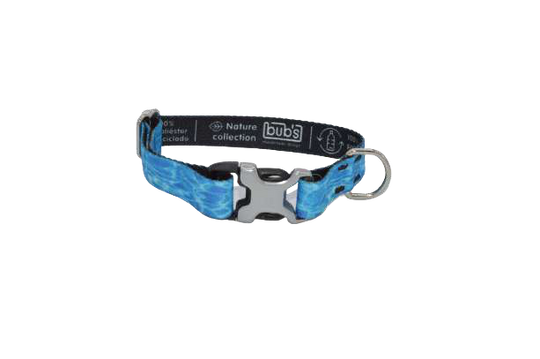 Bub's Aqua Hundehalsband mit Metallverschluss, 20 mm – Originalbild