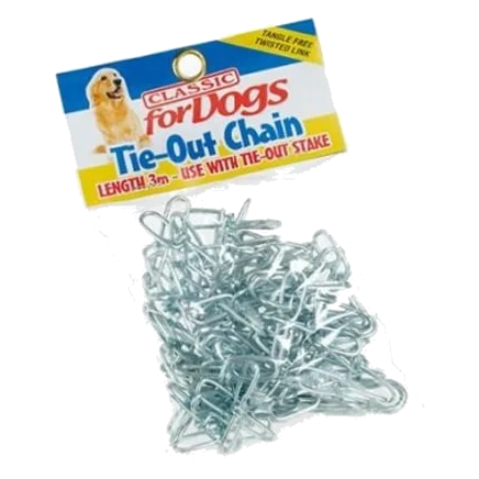 Anbindekette Hund Classic Tie-out, 3 und 4,5 m