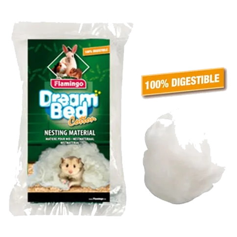 Baumwoll-Nistmaterial für Kleintiere, 50 g