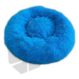Flauschiges Donut-Hundebett 50, 60 und 80 cm für Hunde und Katzen